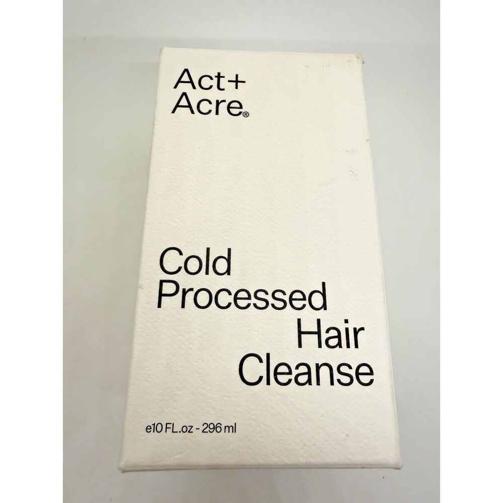 ACT+ ACRE Cold Processed Balancing Shampoo Clarifying Cleanse for Build Up 10oz - Picture 9 of 10